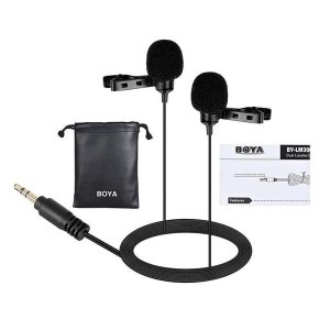 Boya BY-LM300 Dual-Lavalier Microphone