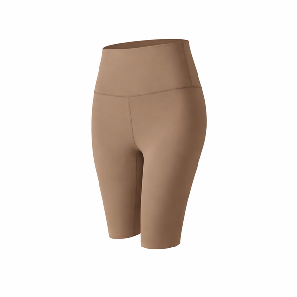 High Elastic Yoga Pants High Waist Hip Lifting - XL - Brown