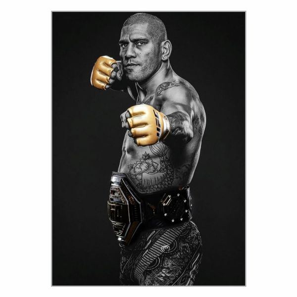 Alex Pereira Gold Gloves Poster - A1