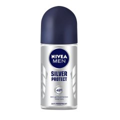 NIVEA MEN Silver Protect Anti-perspirant Roll-On Deodorant, 50ml