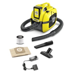 Kärcher WD 1 Compact Battery Set Wet &amp; Dry Vacuum Cleaner (10min Run Time)