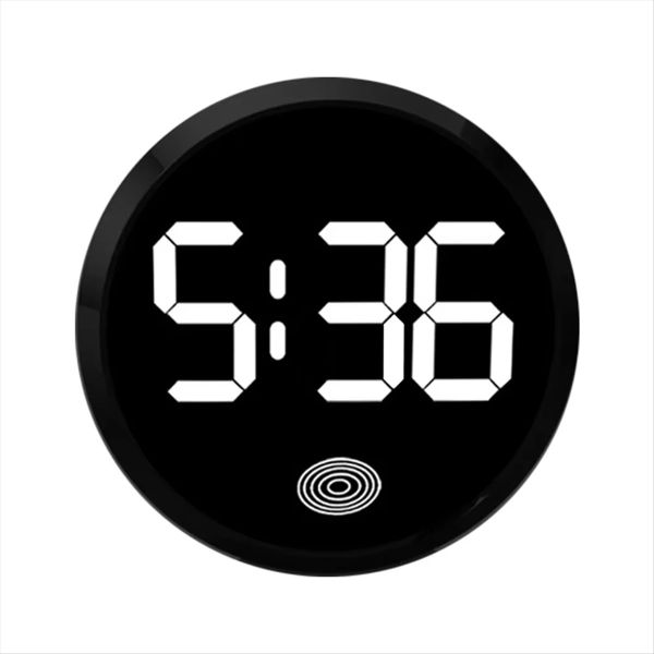 Car Interior Clock Car Watch Round Alloy Touch Compatible with Universal