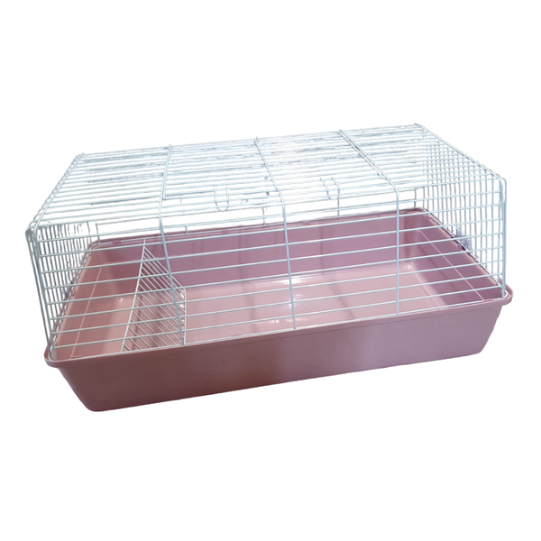 Small Pink Rabbit Cage (69 x 44 x 36.5cm)