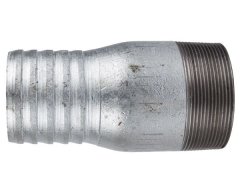 Galvanised Swage Adaptor - 25mm - 5 Piece Pack - 10 Pack