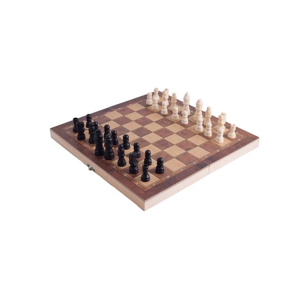 Marco 24cm Travel Chess &amp; Backgammon &amp; Checkers Set