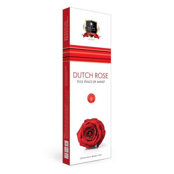 Alaukik Dutch Rose Incense 90g - Natural Floral Sticks