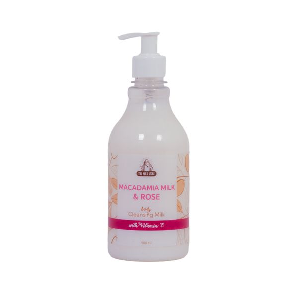 The Milk Store Macadamia Milk &amp; Rose Body Cleansing Milk (500 ml)