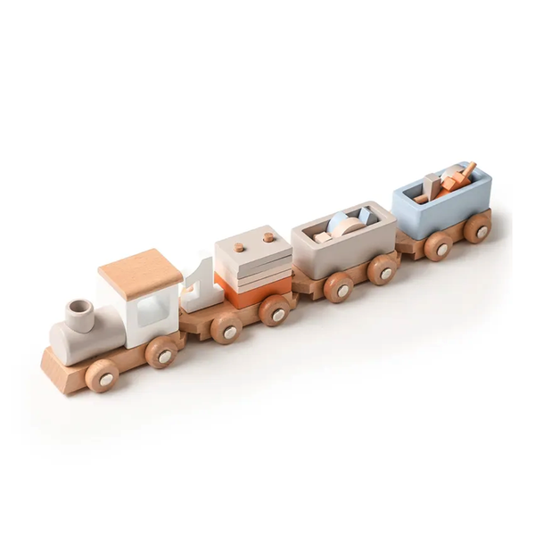 Little Luna Wooden Toy Train Set