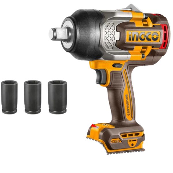Ingco - Cordless Impact Wrench 1350Nm 20V (Unit Only)