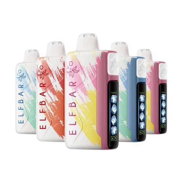 Elf Bar Ice King 25000 Puffs Disposable Vapes - MMF Mix (Pack of 5)