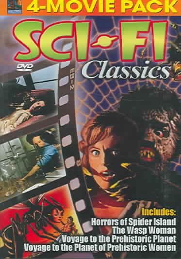 Horrors of Spider Island/Wasp Woman/Voyage to the Prehistoric Planet/Voyage to the Planet of Prehistoric Women - (Region 1 Import DVD)