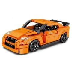 Sembo Orange Nissan GT-R R35 - 908pcs