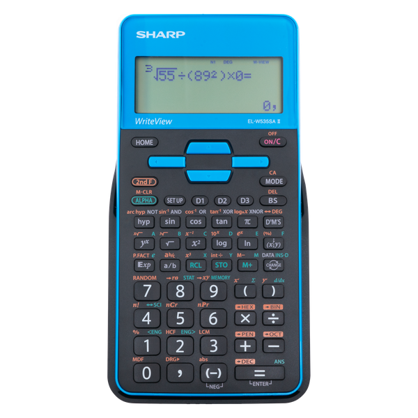 Sharp EL-W535SAII Scientific Calculator (CAPS)