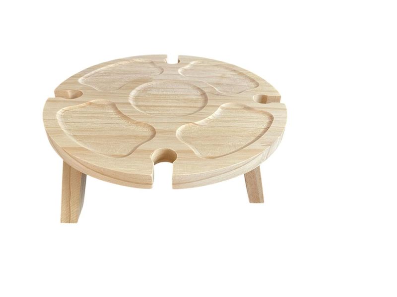 Wooden Wine Table Charcuterie Board