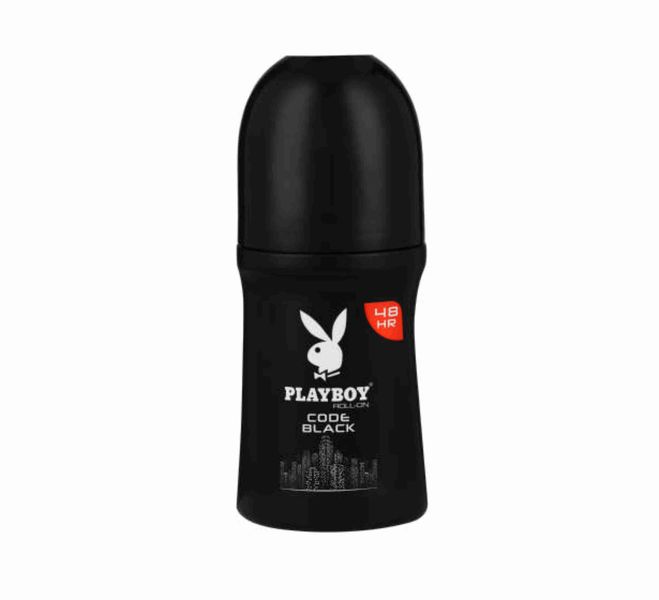 Playboy Roll On Code Black 6x50ml