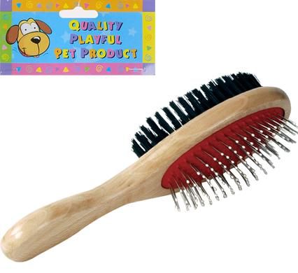 Bulk Pack 5 X Pets Brush 23cm, 2 Function Head