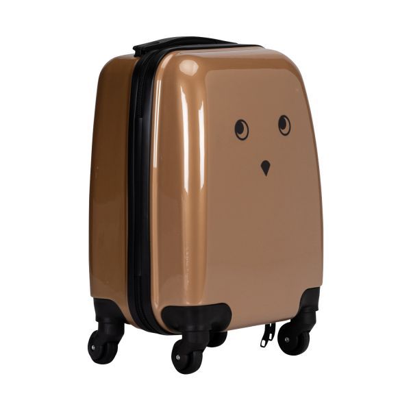 Kids' Hardshell Spinner Luggage Suitcase - Cute Animated Face Design