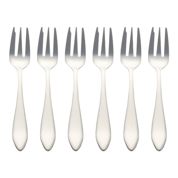 St. James Cutlery Kensington 6 Piece Cake Forks in Gift Box