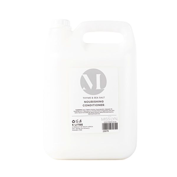 Miss Lyn Thyme &amp; Sea Salt Conditioner Bulk 5 Litres