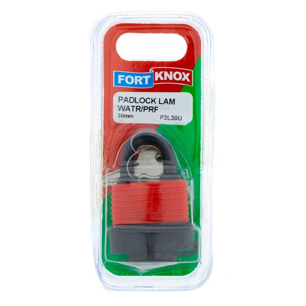FORT KNOX Padlock Laminated Waterproof 30mm Q:1 P2L30U