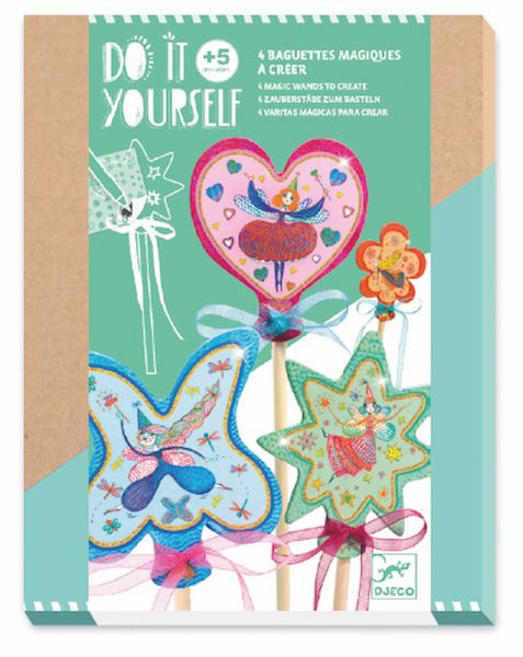 Djeco Craft - Magic Wands to Create " Little Fairies