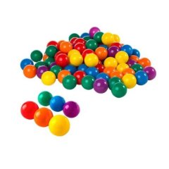 3pc Kiddies Colourful Fun 100 Balls