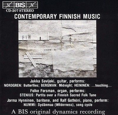 Contemporary Finnish Music (Forsman, Gothoni, Savijoki) (CD / Album)