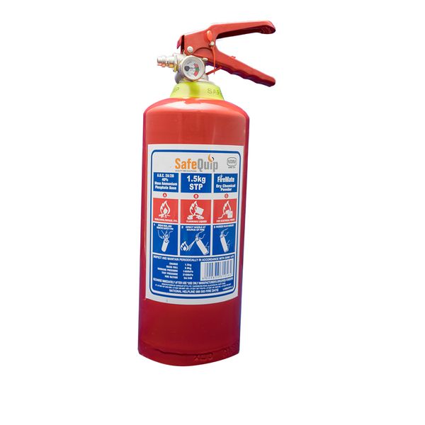 1.5kg DCP Fire Extinguisher Includes Bracket