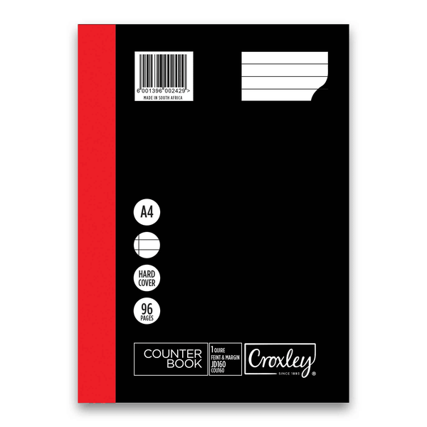 Counter Book 1 Quire A4 - 96 Pages