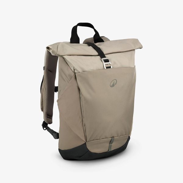 Quechua Rolltop 16+4 L Hiking Backpack - Beige