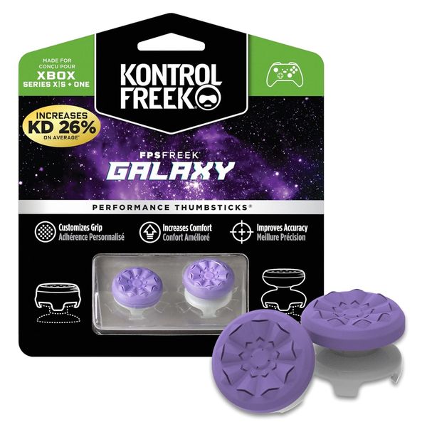 Freek Galaxy Performance Analog Thumb Sitcks Compatible with Xbox Series Purple