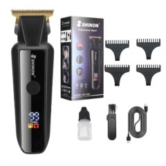 Rechargeable Portable Electronic Hair Clipper - Hair Cutting Machine For Men
