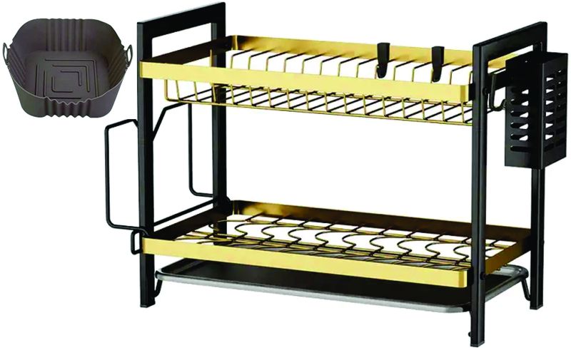 Gold Kitchen Dish Rack