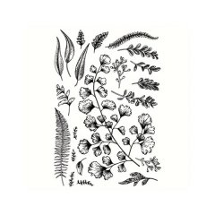 Trocraft Transparent Leaves Stamp
