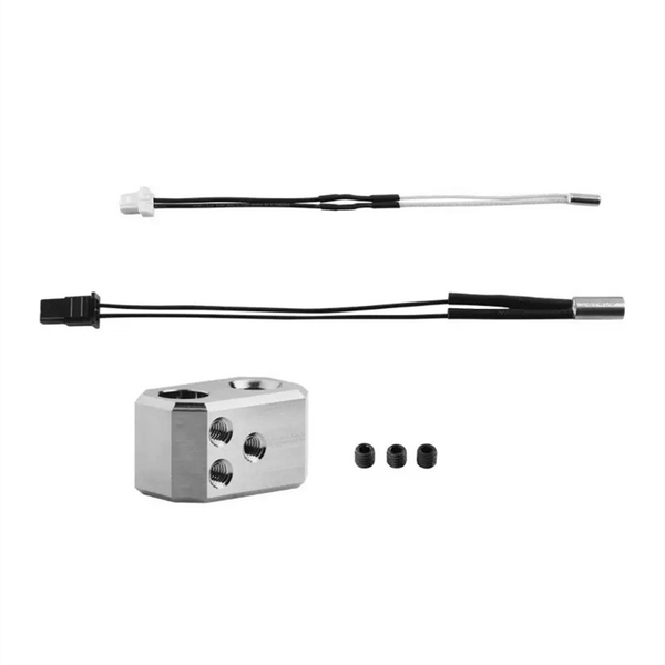 for Prusa I3 Mk4 Plated Heating Block+Heating Compatible with None