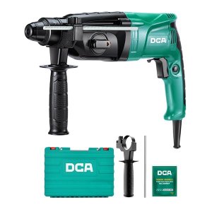 DCA 800W 2.8J Industrial Electric SDS-plus Hammer Drill Kit
