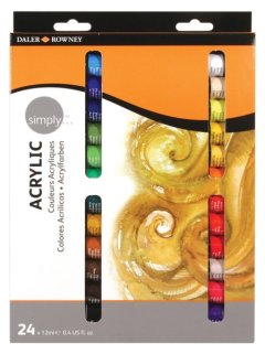 Simply Acrylic Set 24x 12ml