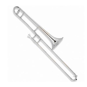 Sonata Bb Nickel Plated Trombone With Light Case