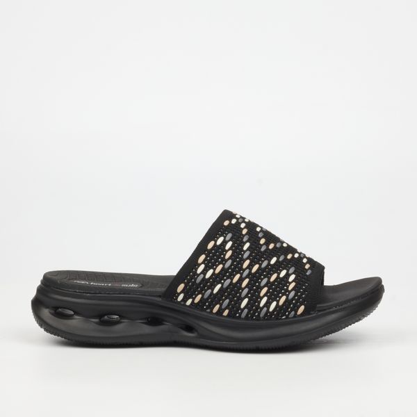 Heart &amp; Sole Felice 2 Black Women Knit Sandal