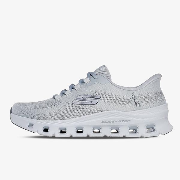 Skechers Mens Glide Step Pro Slip On Sneaker Gray