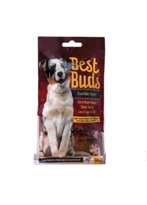 Best Buds - Snowflake Snacks Dog Treats 100g x 2