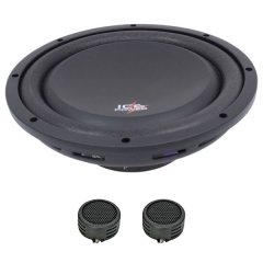 Ice Power Drizzle Series 12" 10000w Slimline Subwoofer 7 Evo Tweeters