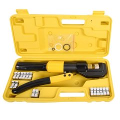 YQK-70 8-Ton Manual Hydraulic Crimper 4-70mm for Cu/Al Lugs, Portable