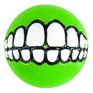 Rogz - Grinz Dog Treat Ball Medium Lime