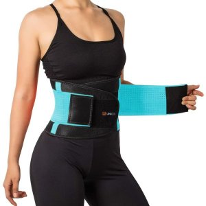 Unicoo Instant Slim Body Shaper &amp; Waist Trainer Belt - Turquoise