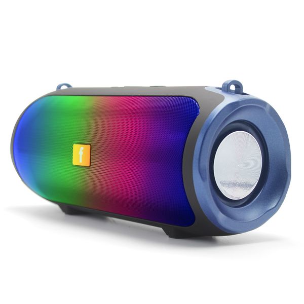 Bluetooth Speaker Pocket Soundbar with Diaphragm 5Wx2 Loudspeaker - Blue