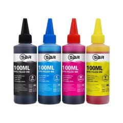SBR Refill ink compatible with Epson Printers - All Colors - 100ml