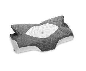 Simply Comfy Ergonomic Contour Memory Foam Pillow For Tension &amp; Pain Relief