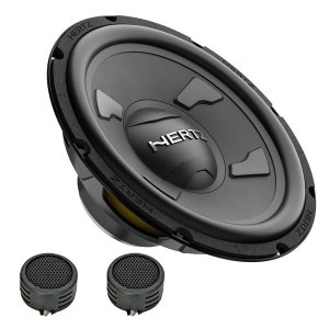 Hertz DS 30.3 12" 1000 Watts 4-Ohm Subwoofer &amp; Evo Tweeters