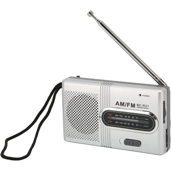 AM FM Portable Radio Digital Pocket RadioWith 5W Speaker Compact Transistor